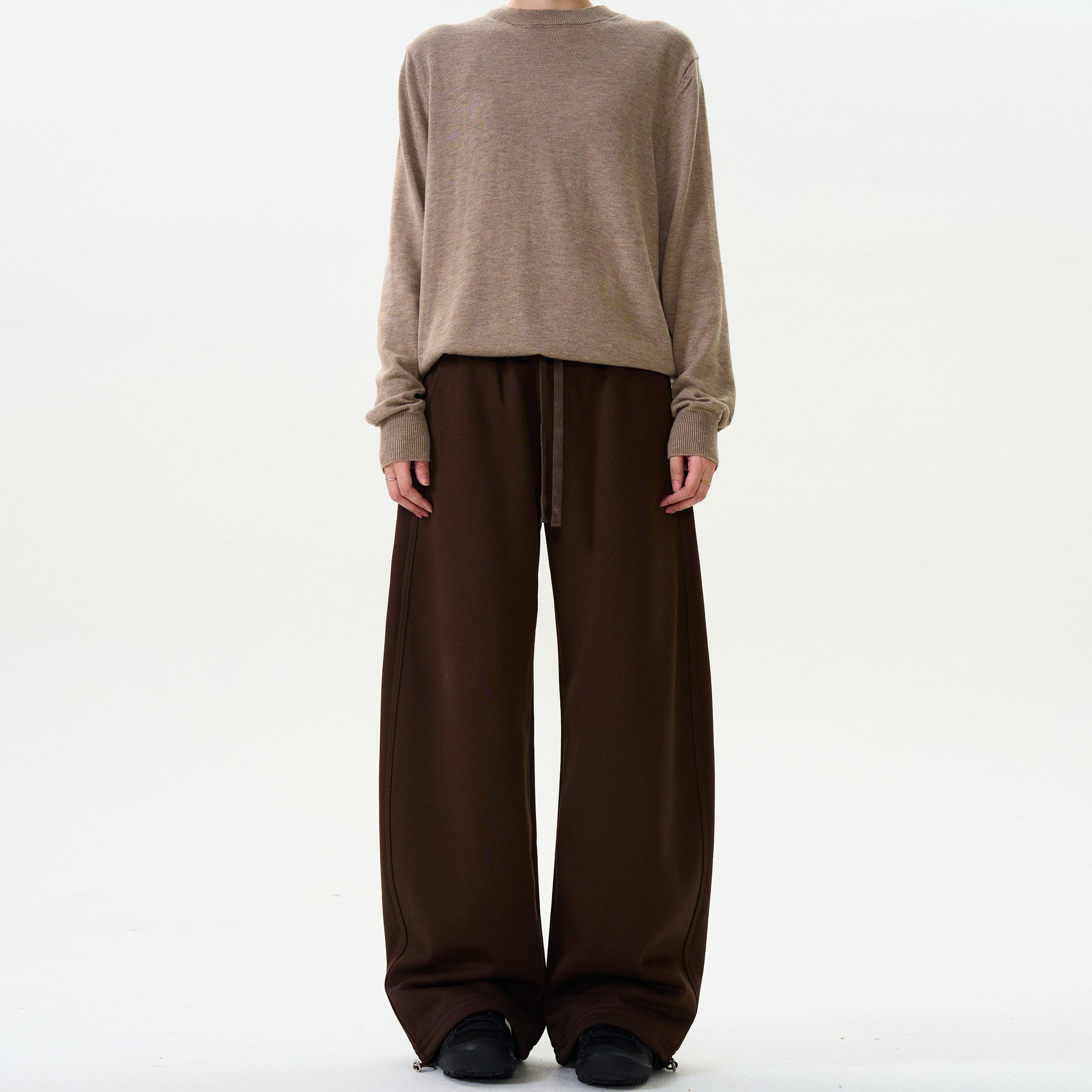 MADWITCH FLEECE-LINED CASUAL PANTS #C836