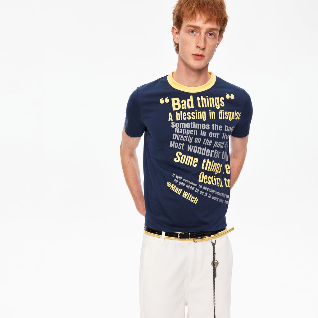 MADWITCH AMERICAN COLORBLOCK TEE #MD4318 - MadWitch Store