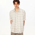 MADWITCH VINTAGE PLAID COLLAR SHIRT #26049