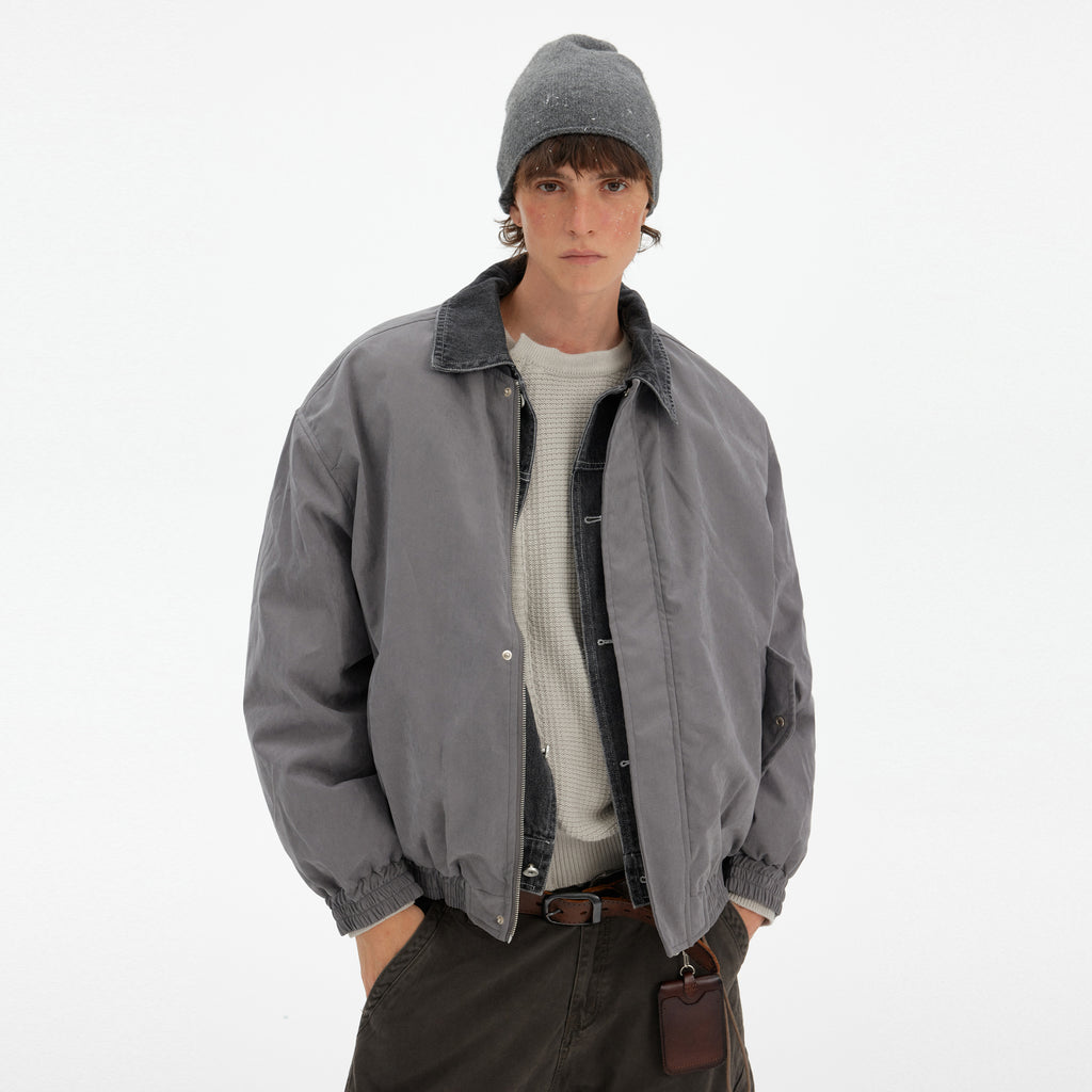 MADWITCH RETRO LAYERED PUFFER JACKET #UN25013