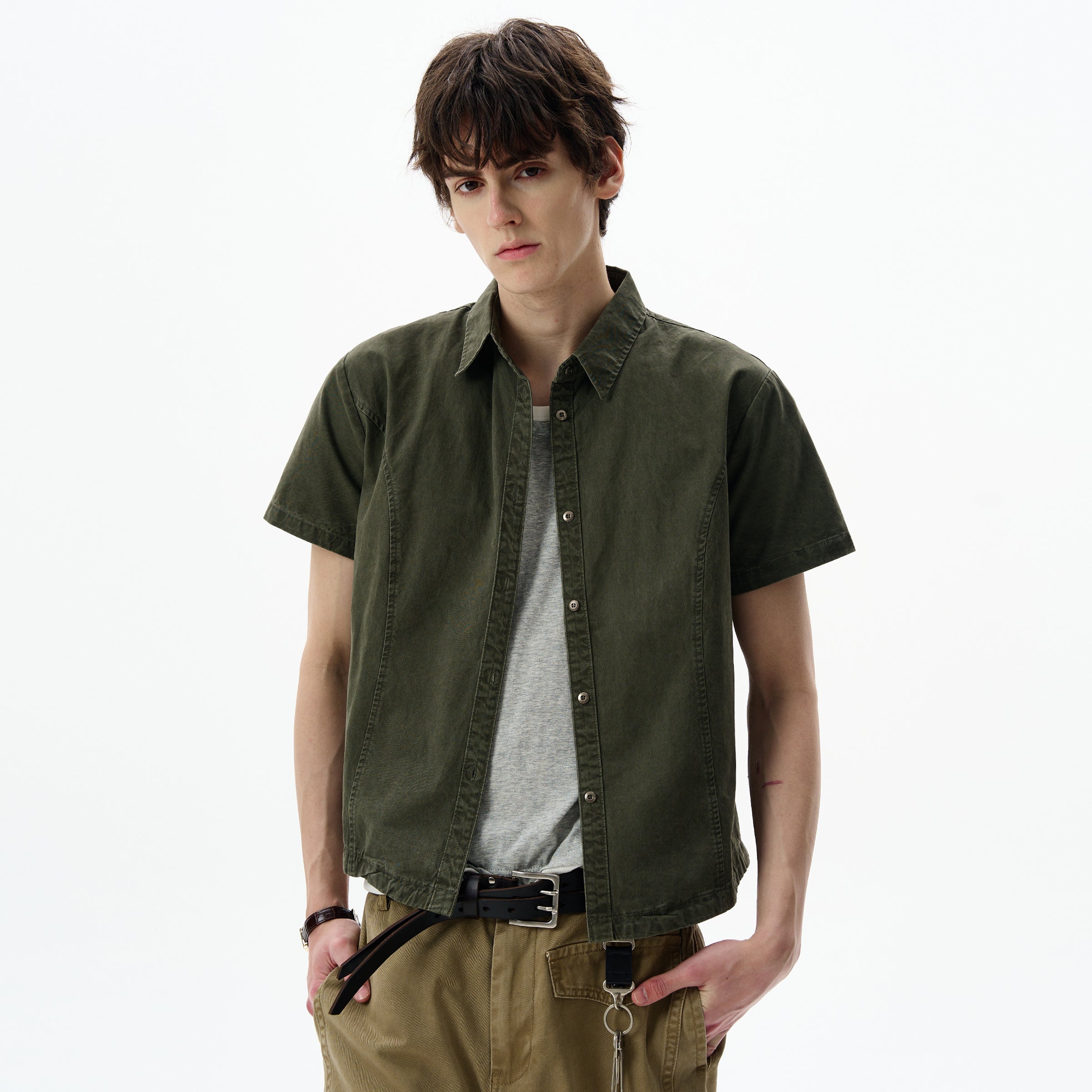 MADWITCH SHORT SLEEVE WORK SHIRT #CW1198N