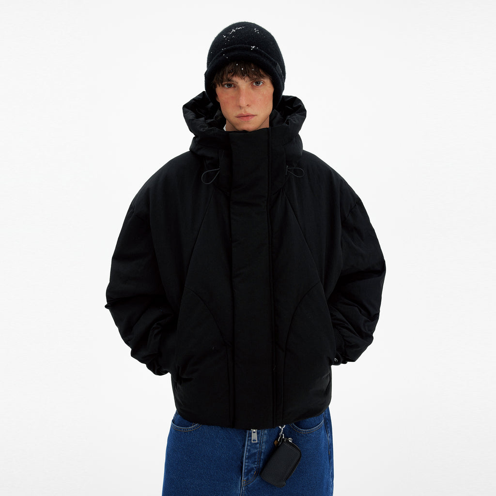 MADWITCH DECONSTRUCTED HOODED DOWN JACKET #N1715