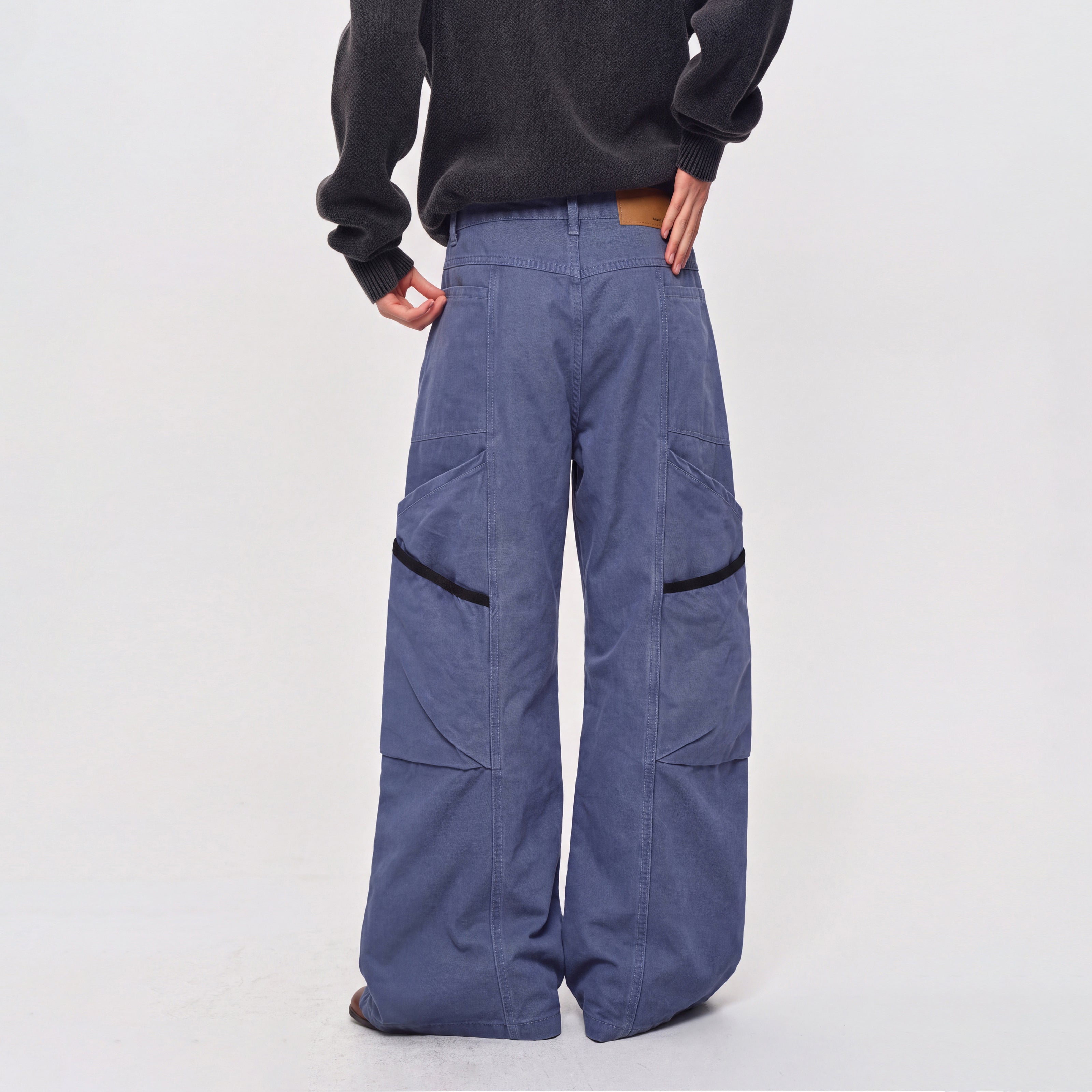MADWITCH WASHED MESH CARGO PANTS #Z068