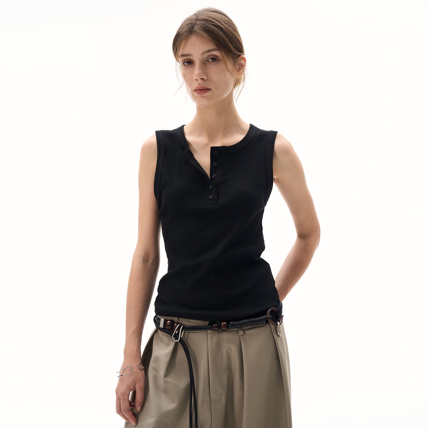 MADWITCH SLIM FIT TANK VEST #C1757C25