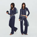 MADWITCH CROPPED HOODIE FLARED SET #L2026061
