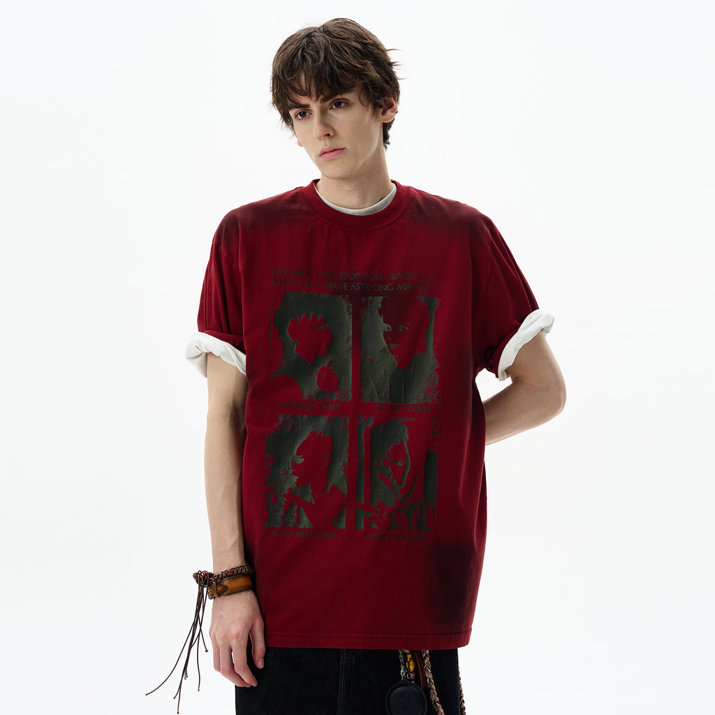 MADWITCH GRAPHIC CASUAL TEE #25703