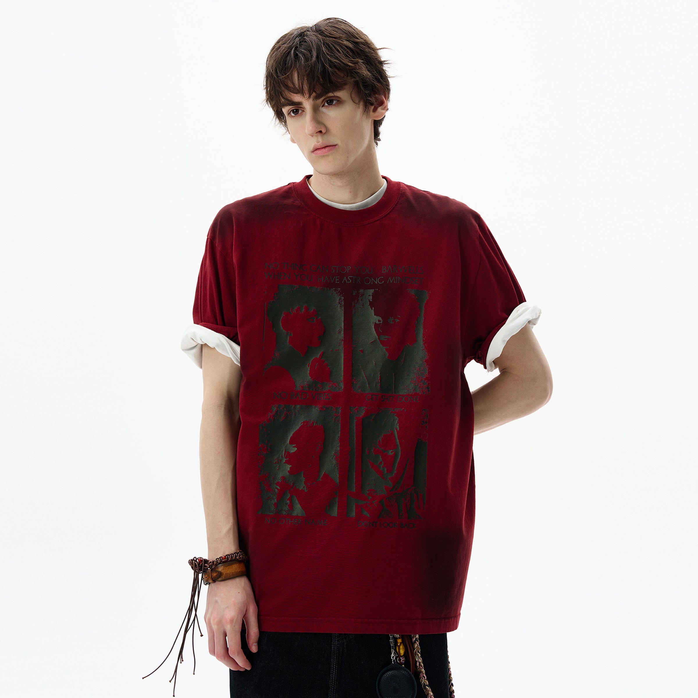 MADWITCH GRAPHIC CASUAL TEE #25703