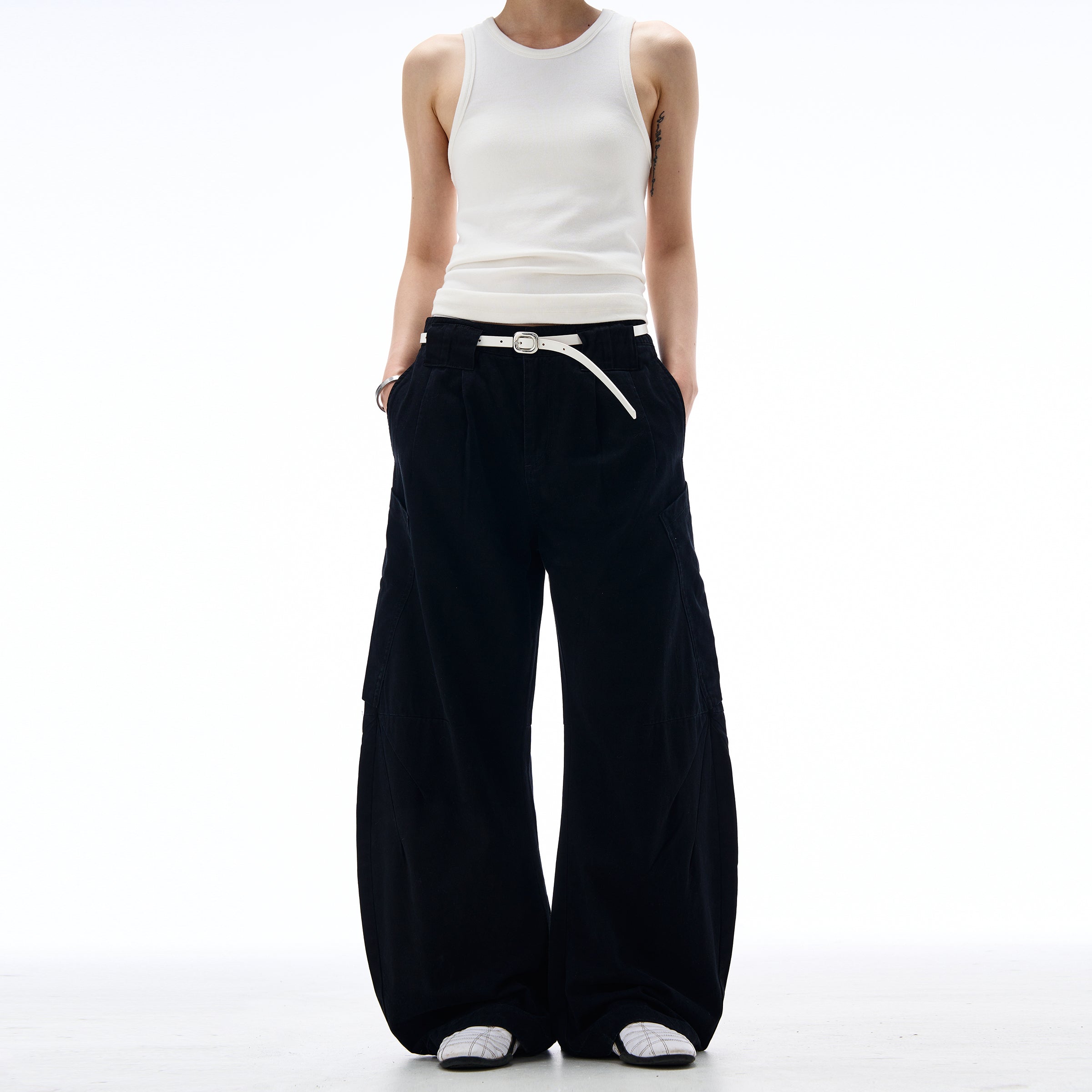 MADWITCH LARGE POCKET CARGO PANTS #CK6665