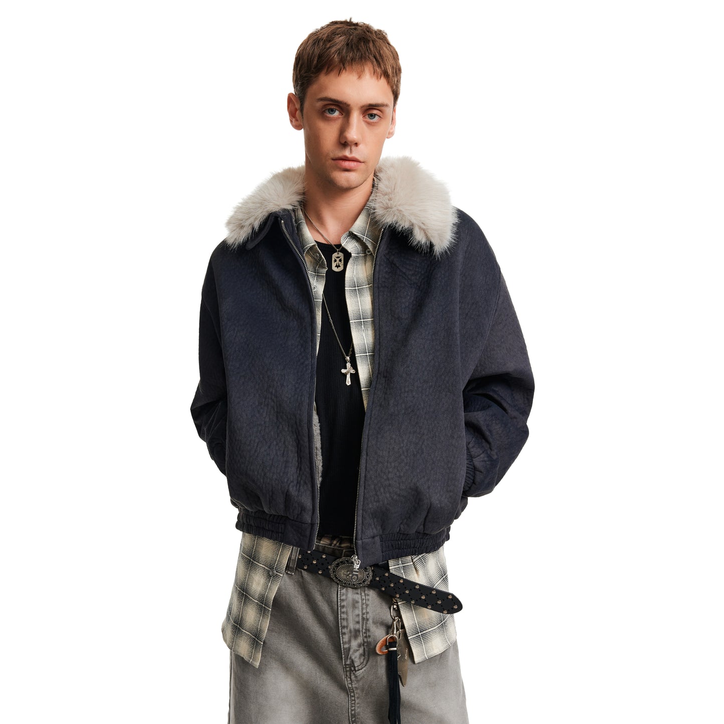 MADWITCH FUR CLEAN JACKET #AW25087