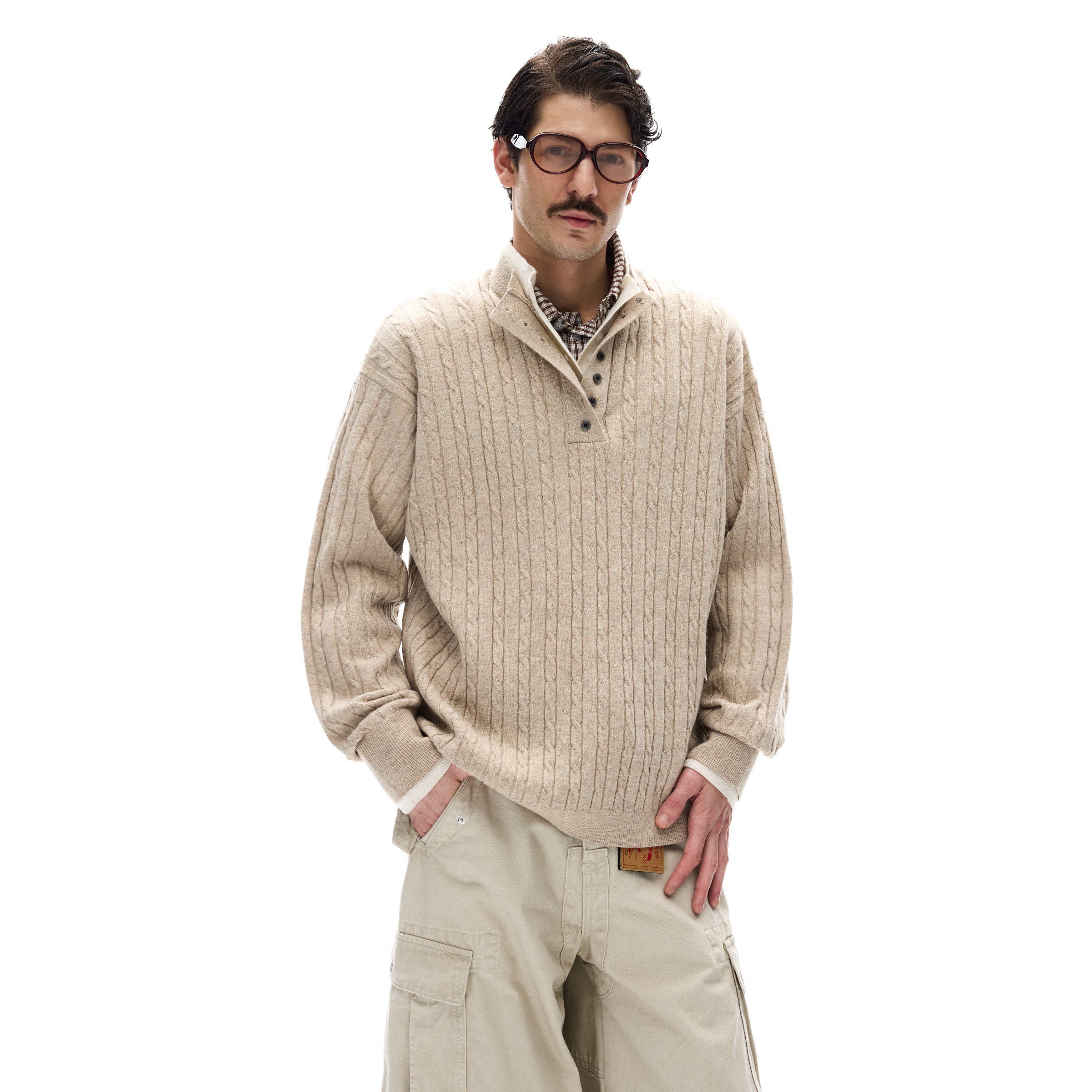 MADWITCH OLD MONEY KNIT SWEATER #25078