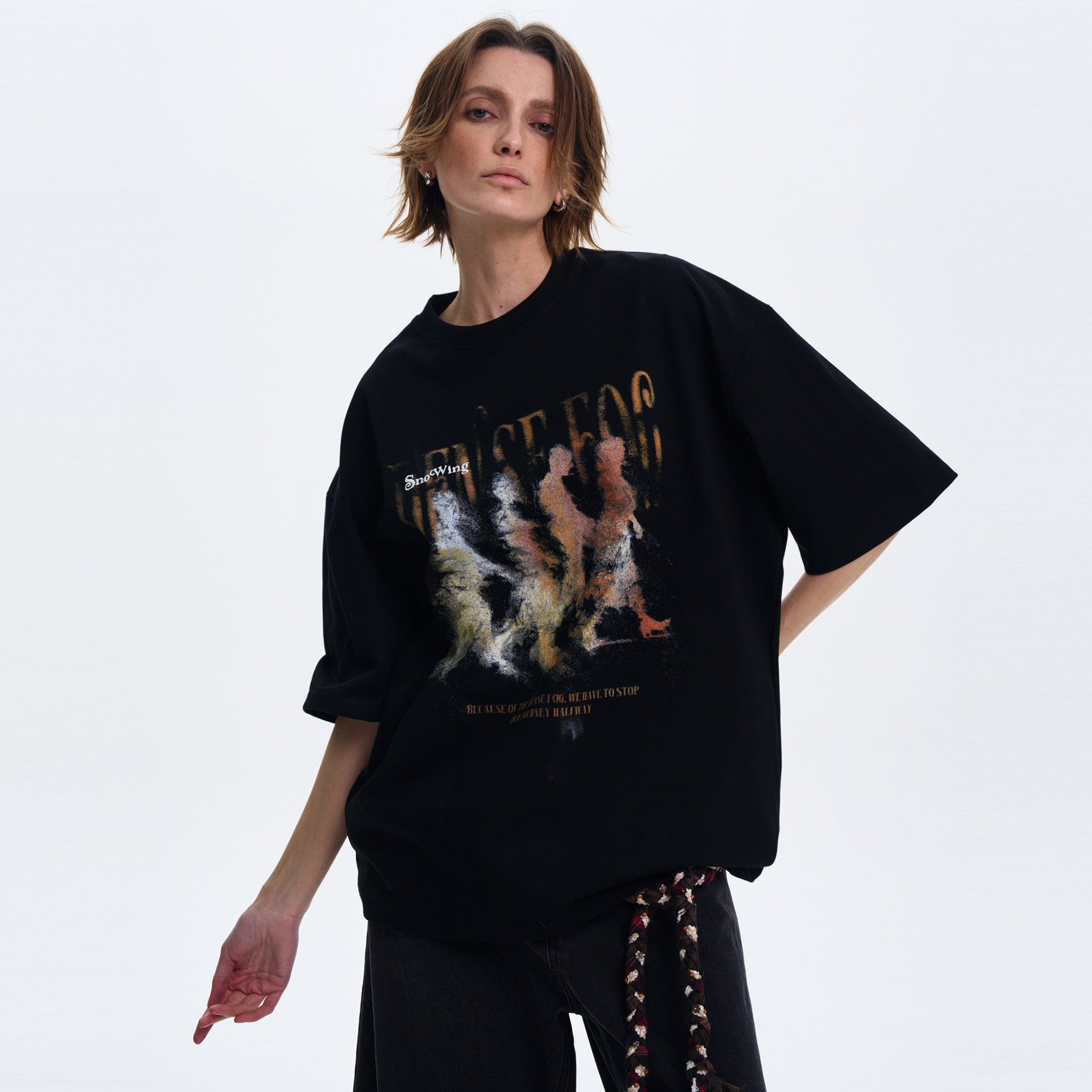 MADWITCH AMERICAN VINTAGE CASUAL T-SHIRT #324