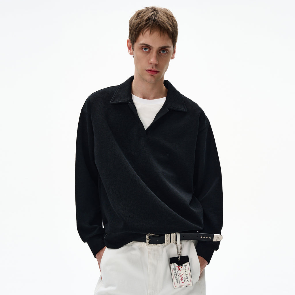 MADWITCH UNISEX V-NECK PULLOVER SWEATSHIRT #C335Q25