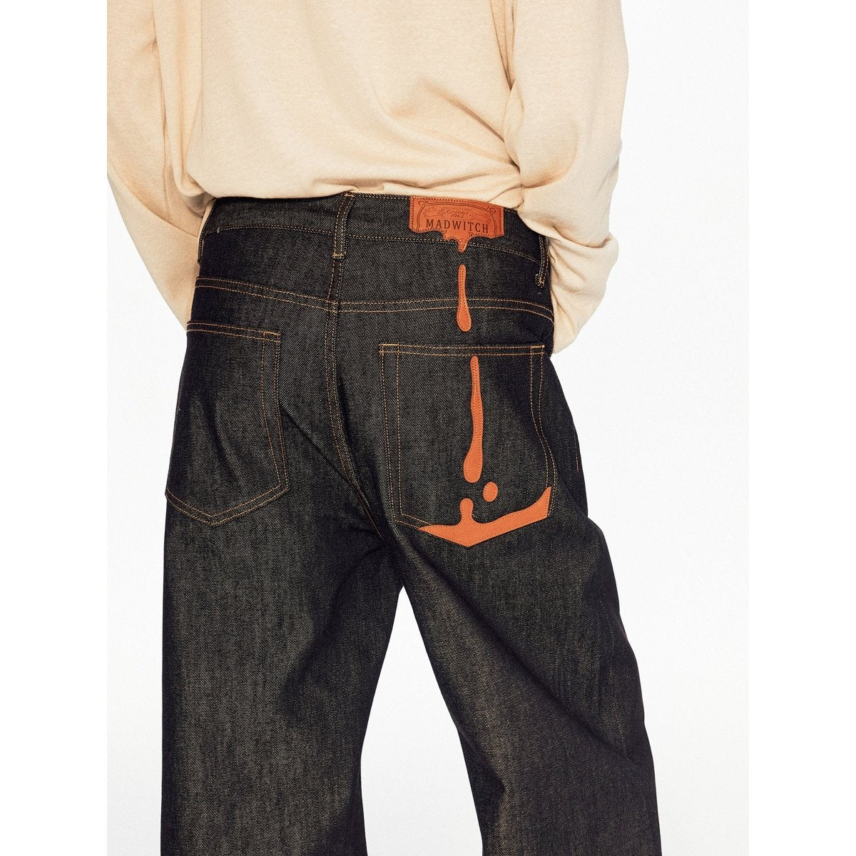 MADWITCH LIQUID DESIGN JEANS MD4329 - MadWitch Store