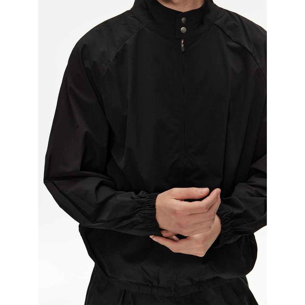 MADWITCH STAND COLLAR RAGLAN JACKET #C2642C26