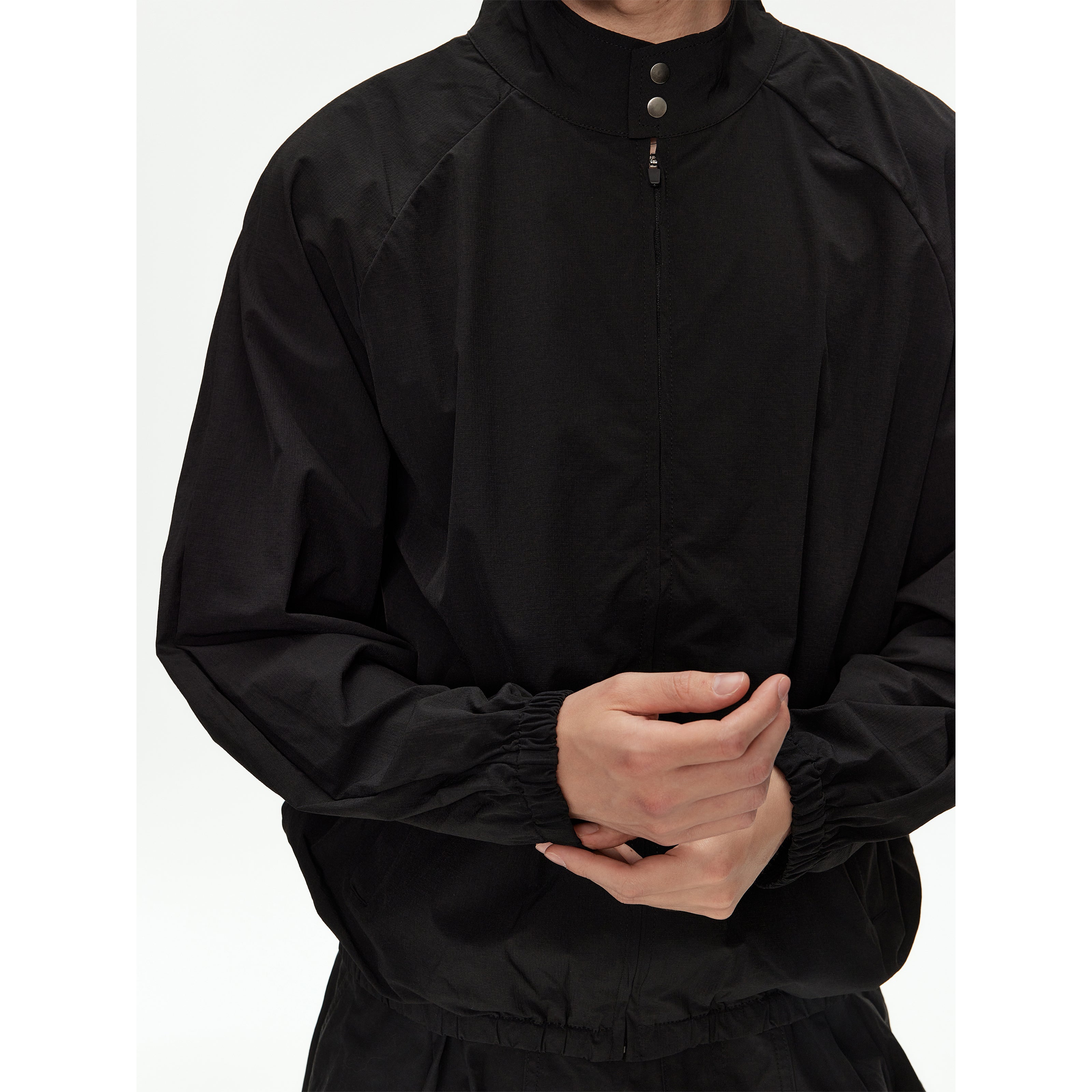 MADWITCH STAND COLLAR RAGLAN JACKET #C2642C26