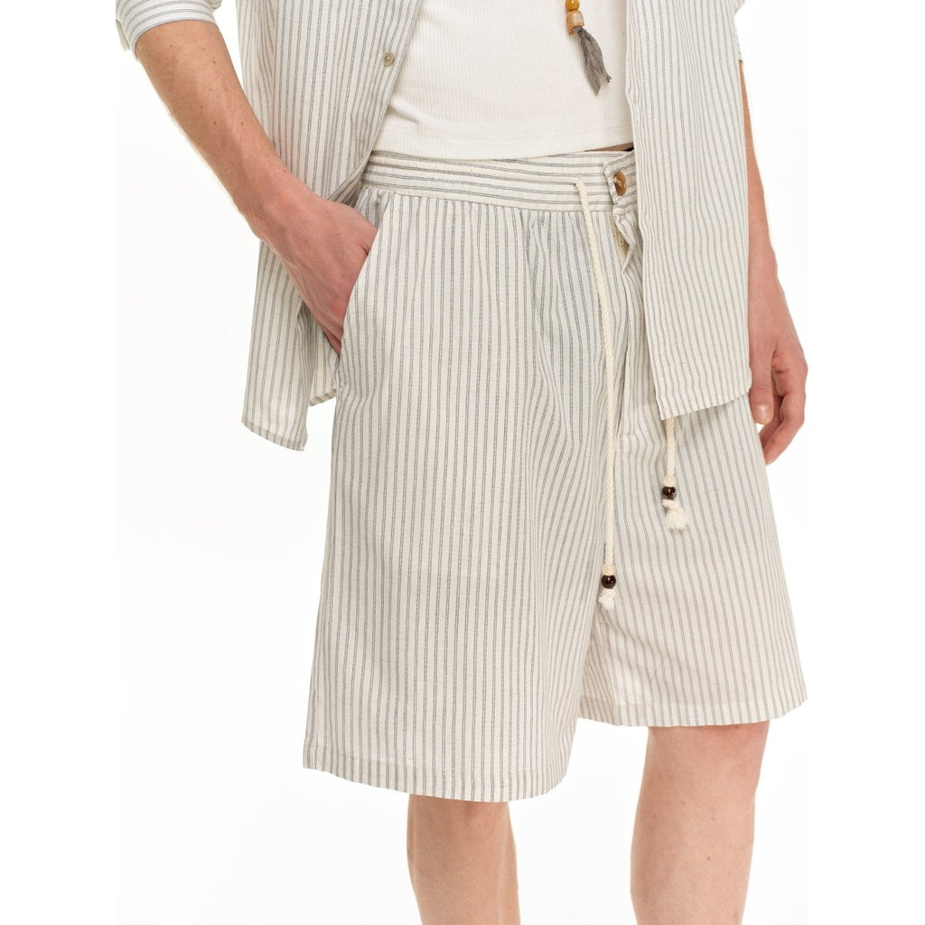 MADWITCH HERITAGE LINEN SHORTS SET 9613 - MadWitch Store
