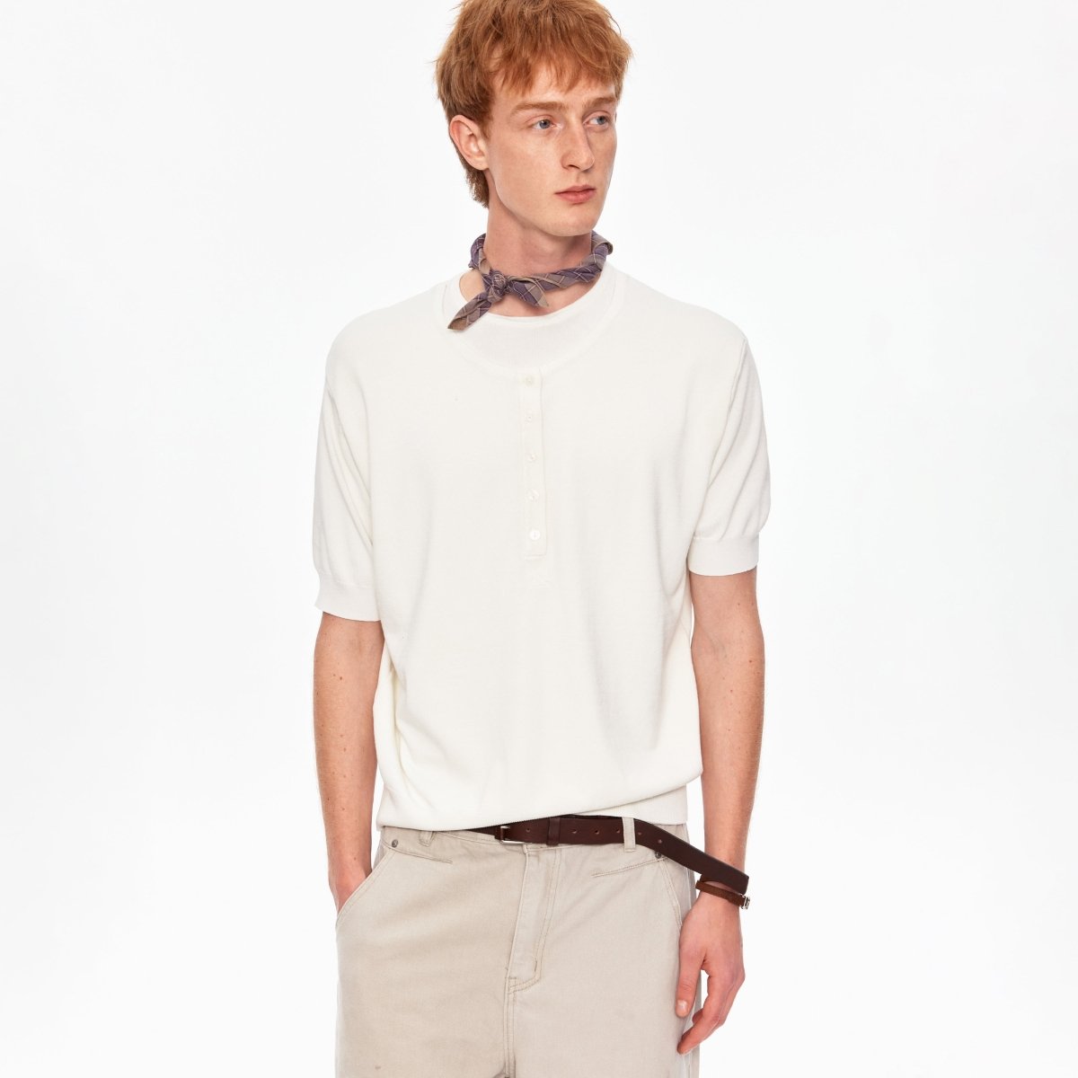 MADWITCH HERITAGE DOUBLE COLLAR TEE MY611 - MadWitch Store