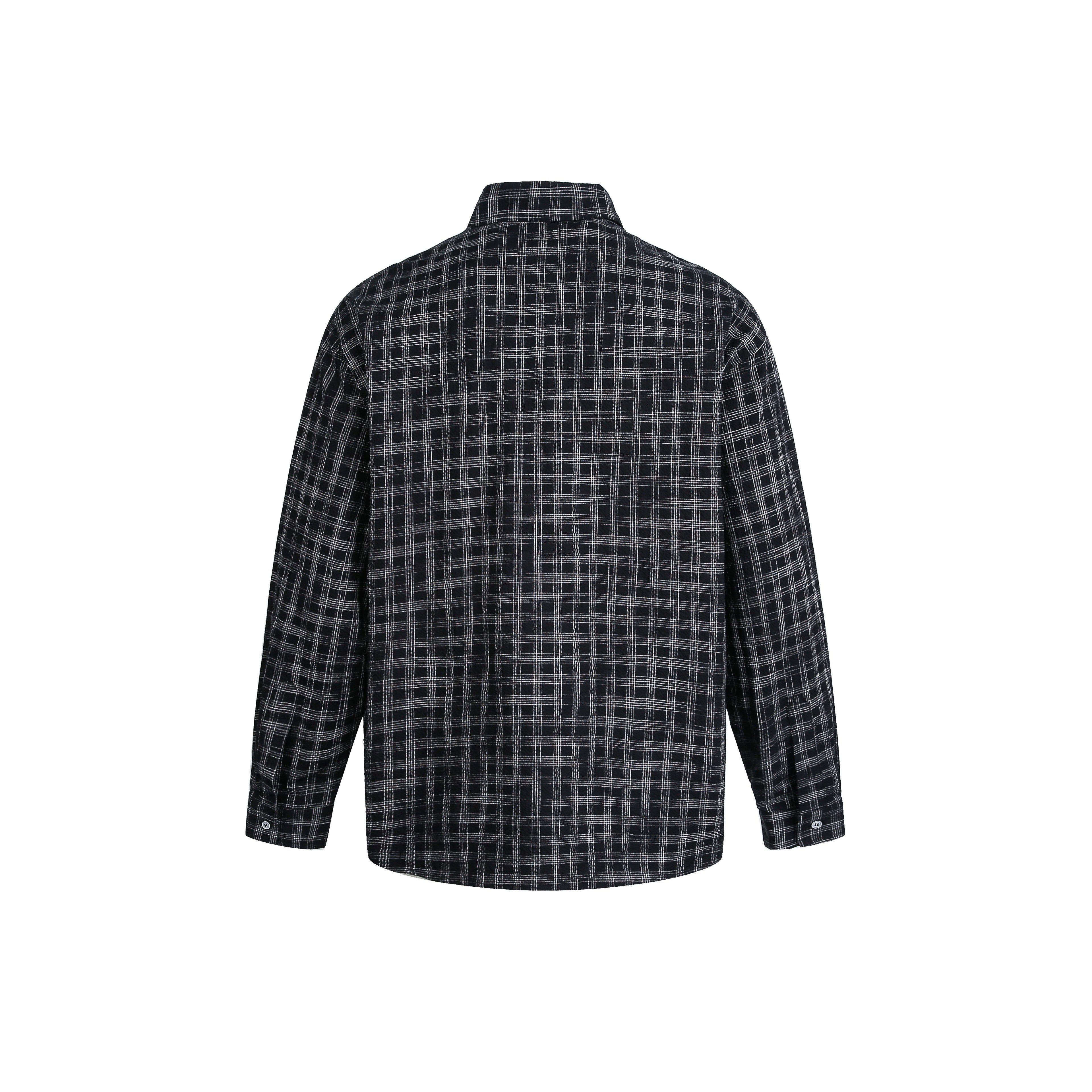 MADWITCH BLACK PLAID SHIRT #CS127