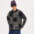 MADWITCH COLORBLOCK BASEBALL KNIT SWEATER #65163