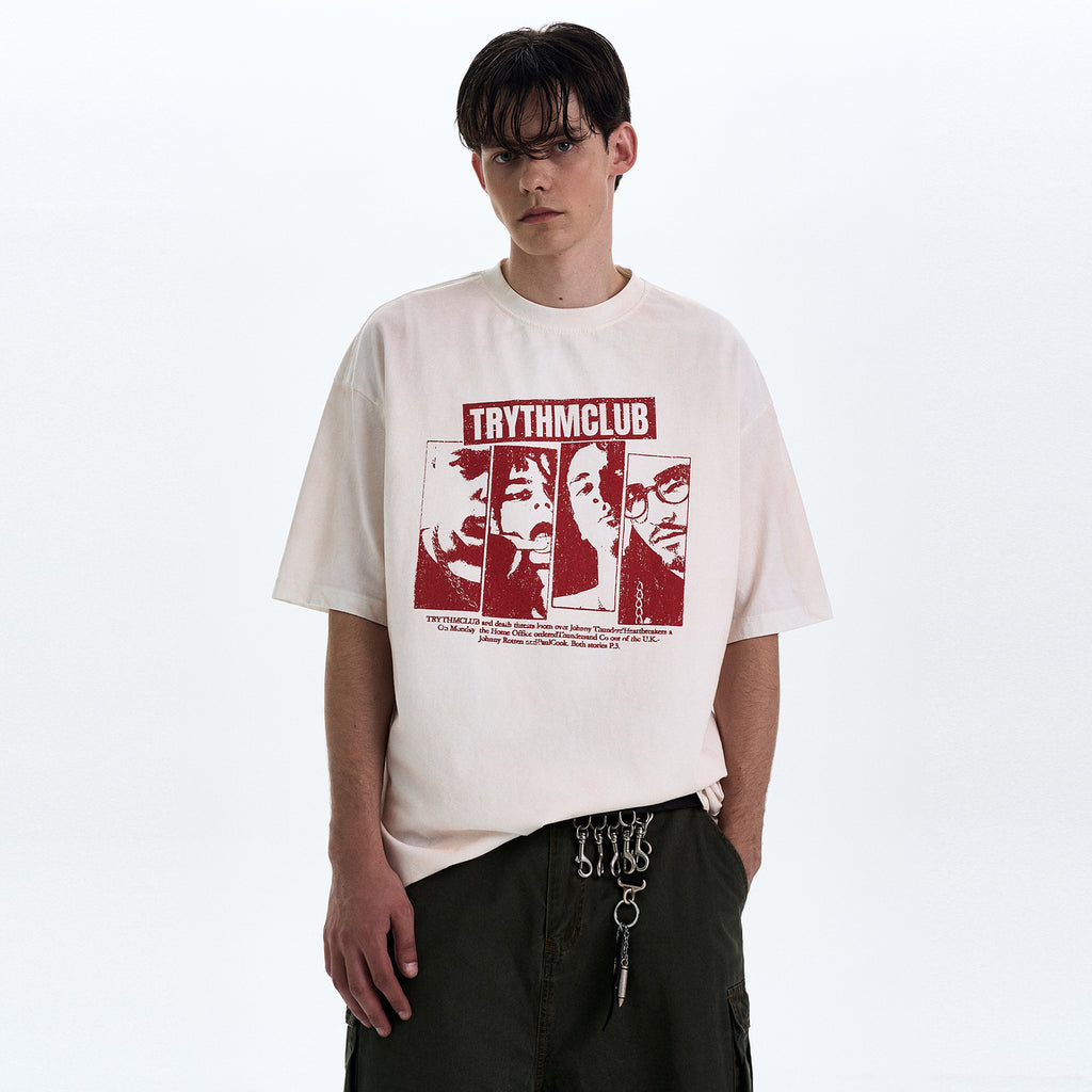 MADWITCH VINTAGE LOOSE FIT T-SHIRT #27304