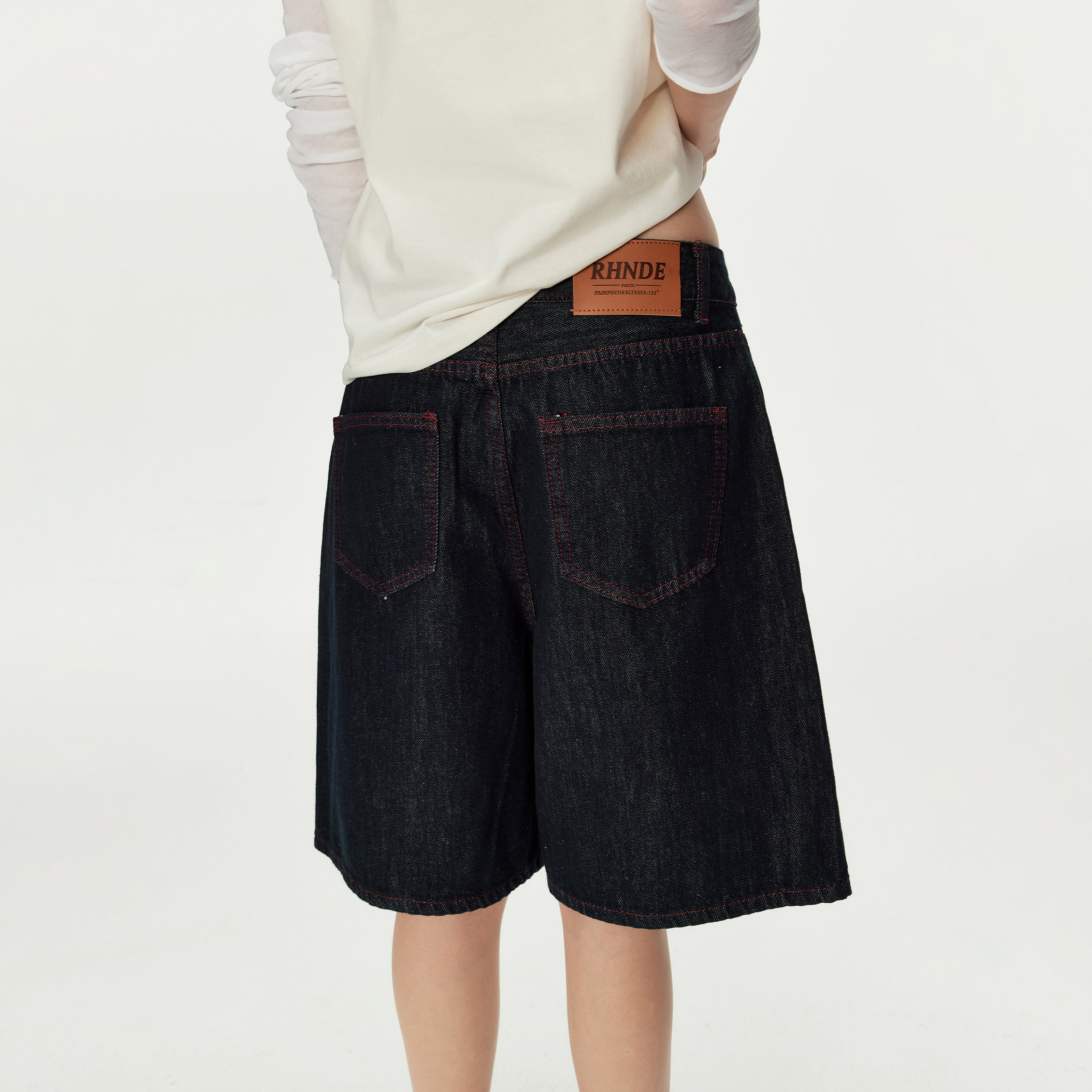 MADWITCH RAW DENIM CROP JEANS #G2071