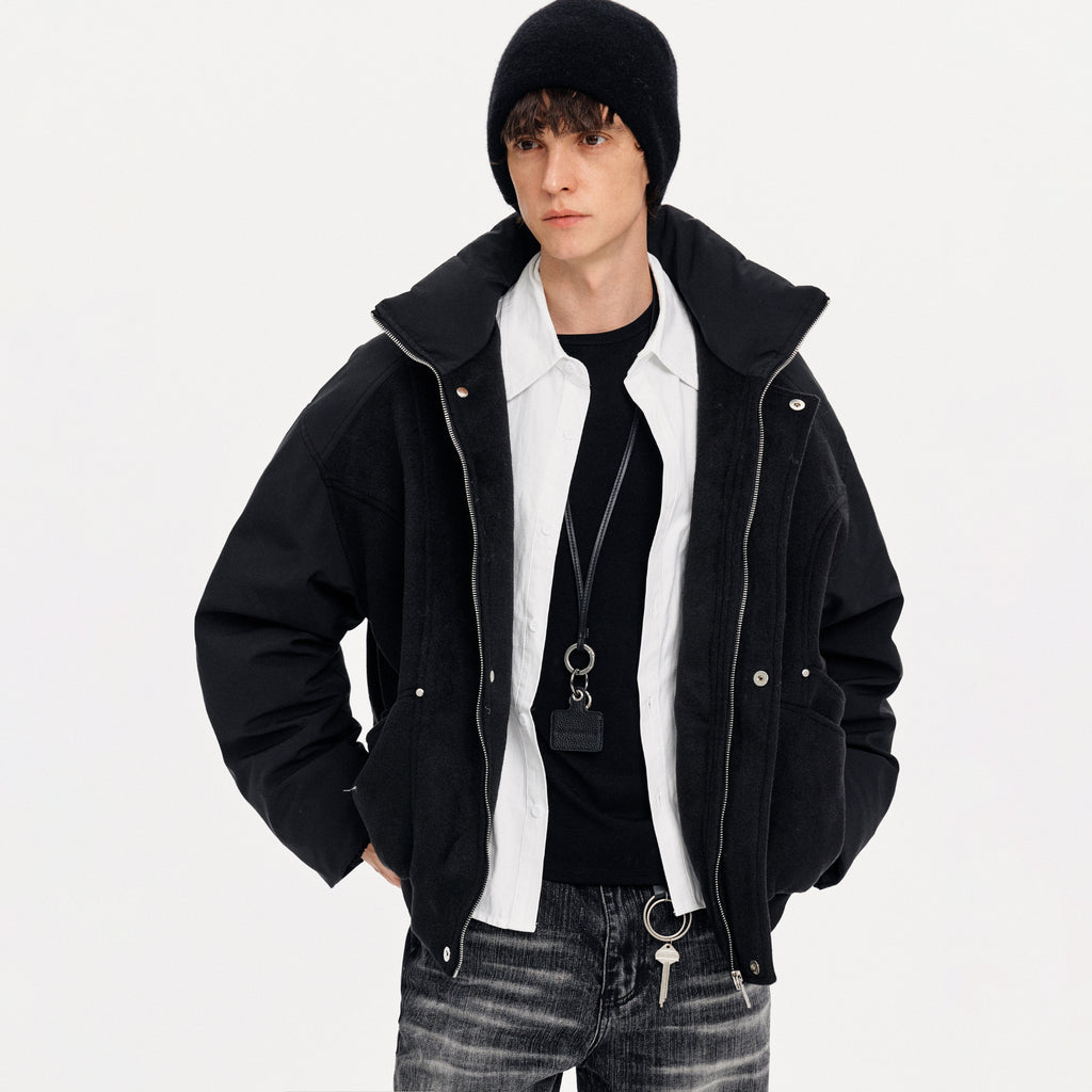 MADWITCH TAILORED HARRINGTON DOWN JACKET #630235