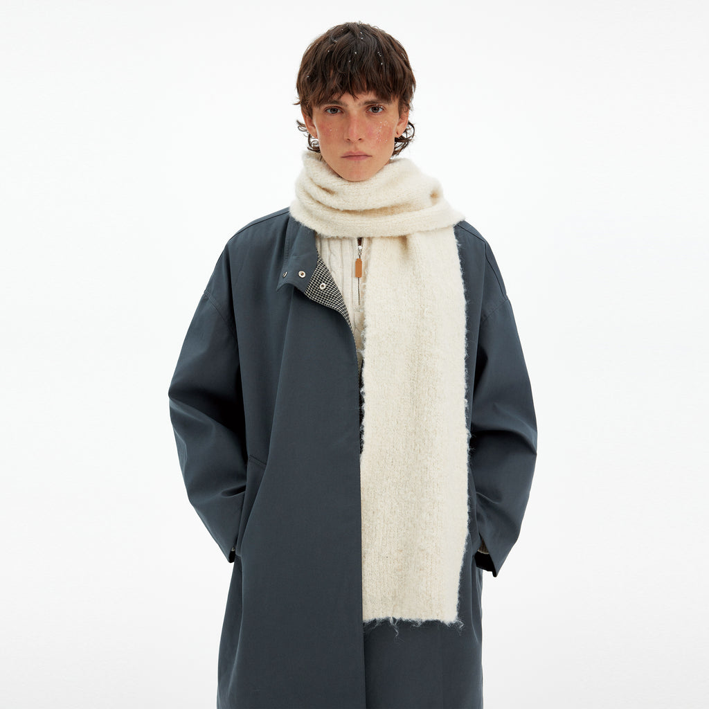 MADWITCH ATMOSPHERIC PLAID LONG COAT #NZ102