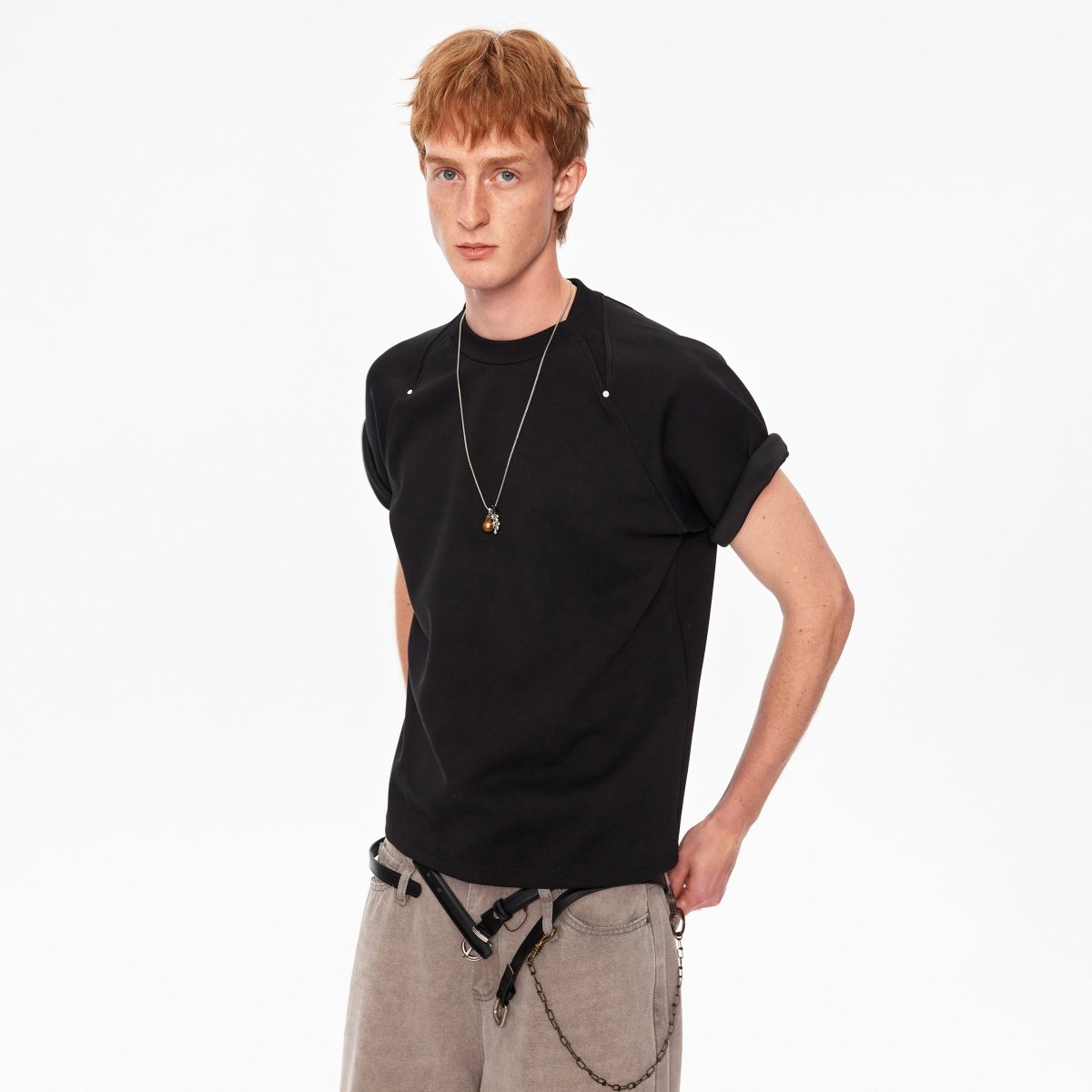 MADWITCH SOLID RELAXED TEE Z - 7578 - MadWitch Store