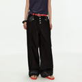 MADWITCH PARIS BUCKLE CARGO PANTS #CK3630