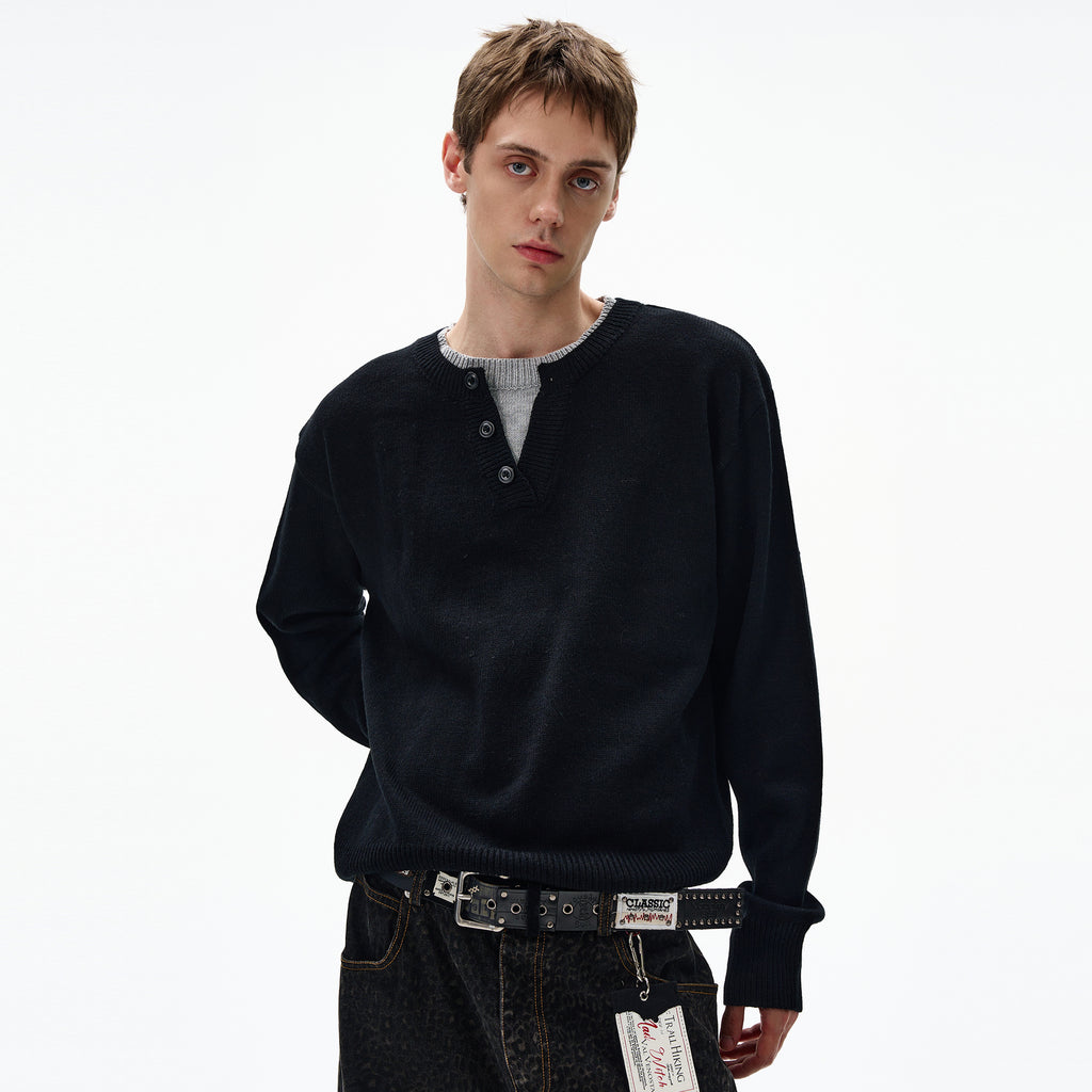 MADWITCH UNISEX KNITTED SWEATER #RM21