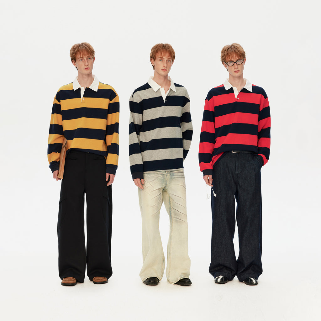 MADWITCH COLORBLOCK STRIPE TEE #26002