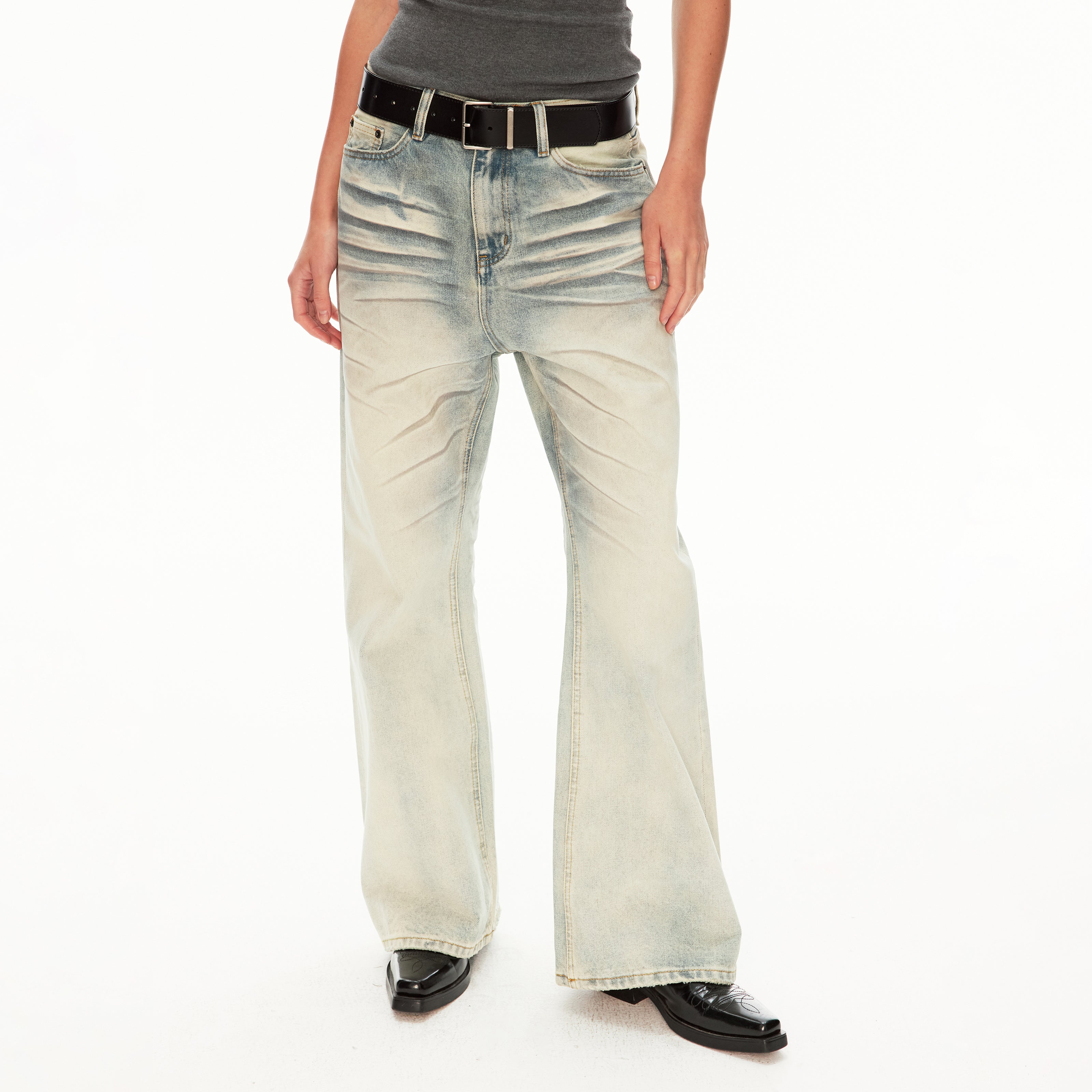 MADWIT HIGH STREET VINTAGE JEANS #DR9693