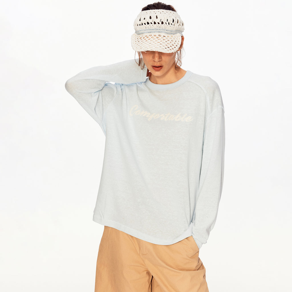 MADWITCH VINTAGE EMBROIDERED LONG TEE #880830