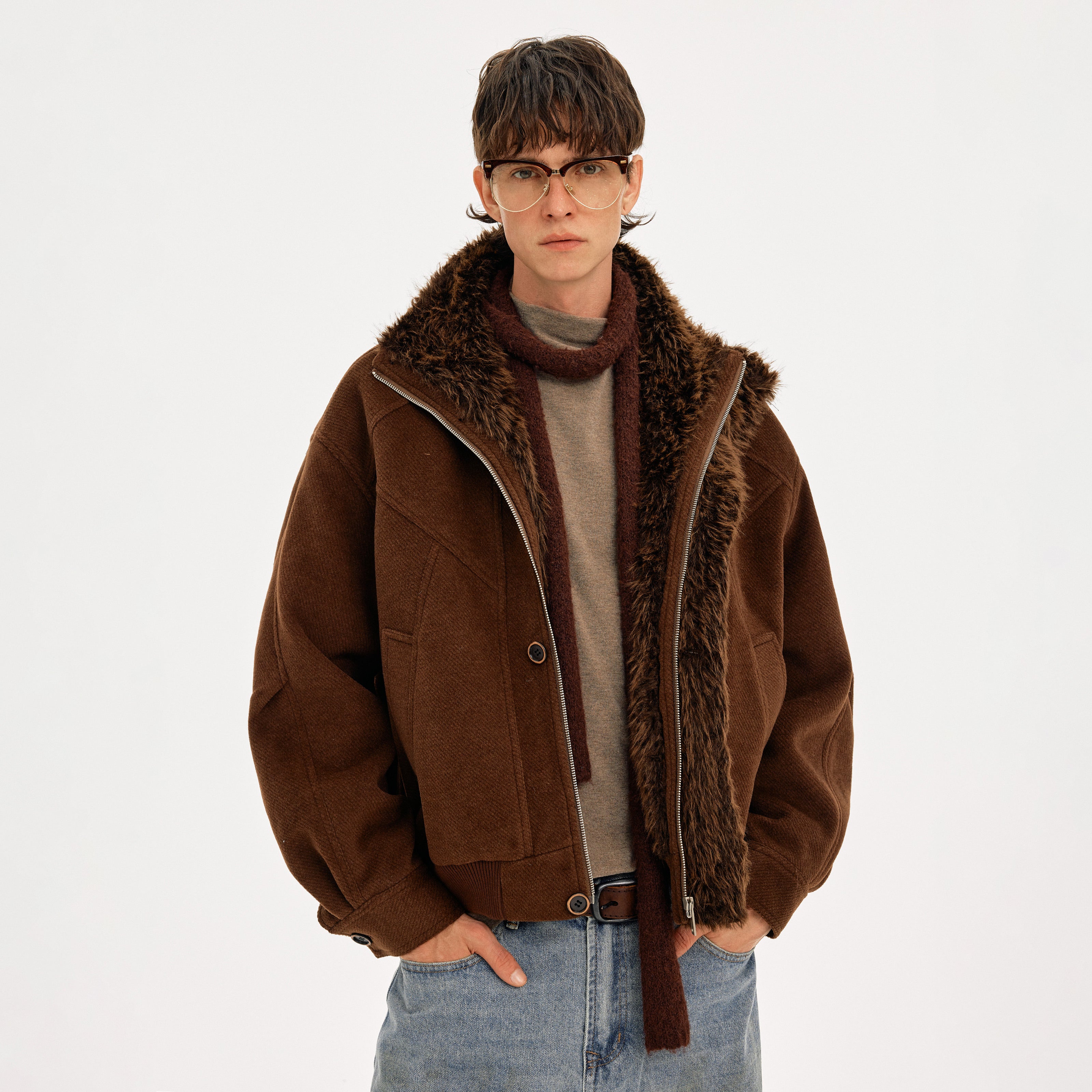 MADWITCH RECONSTRUCTED NOTCHED LAPEL JACKET #880589