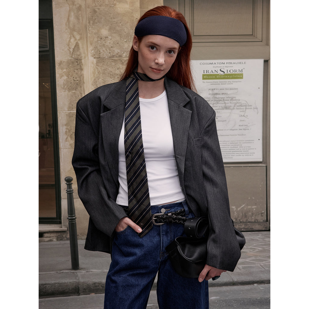 MADWITCH MINIMALIST SUIT JACKET #AW6367