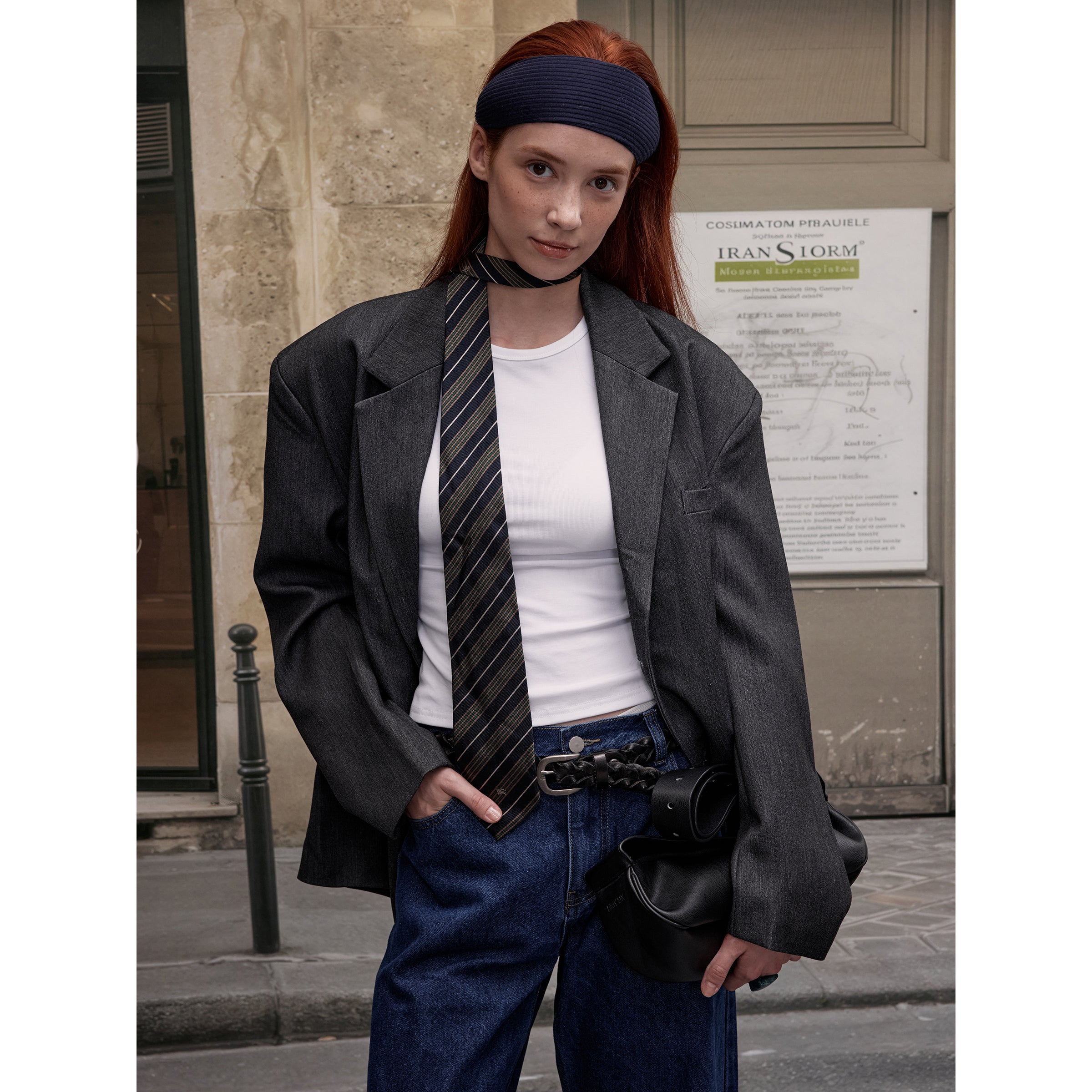 MADWITCH MINIMALIST SUIT JACKET #AW6367