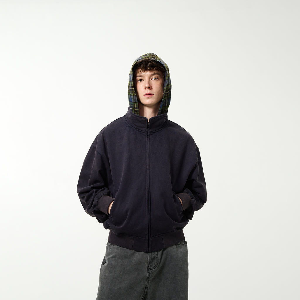 MADWITCH ZIP UP HOODIES #27112-BLUE