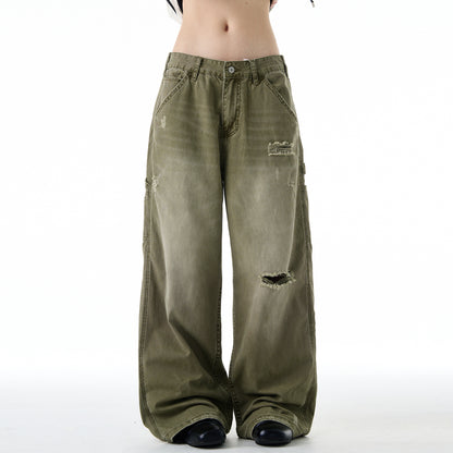 MADWITCH OMBRÉ WASH DENIM PANTS #CK3535