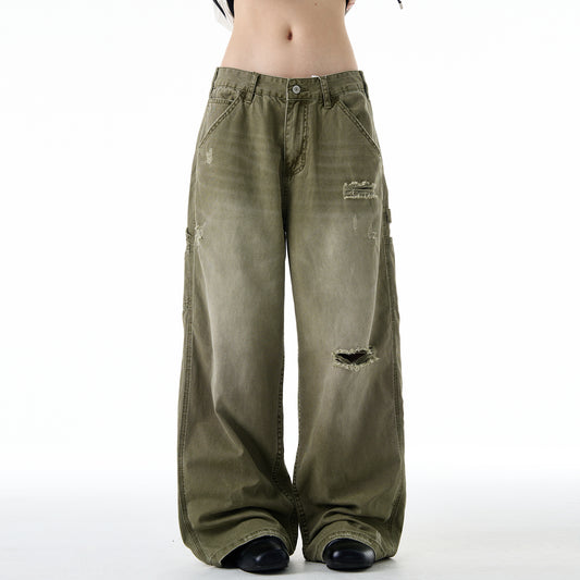 MADWITCH OMBRÉ WASH DENIM PANTS #CK3535