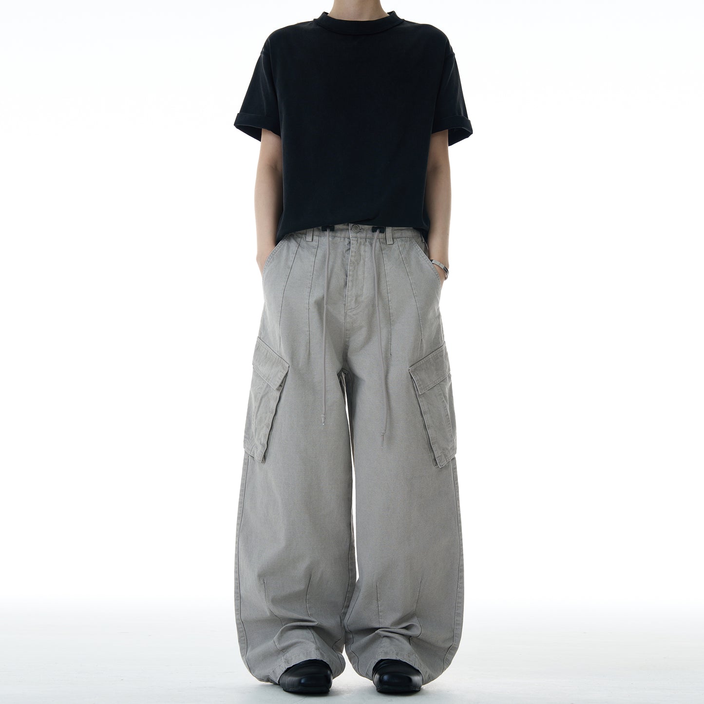 MADWITCH MULTI-POCKET CARGO PANTS #CK6616