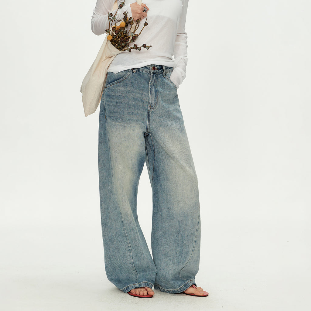 MADWITCH DECONSTRUCTED PARIS BUCKLE JEANS #MC2605