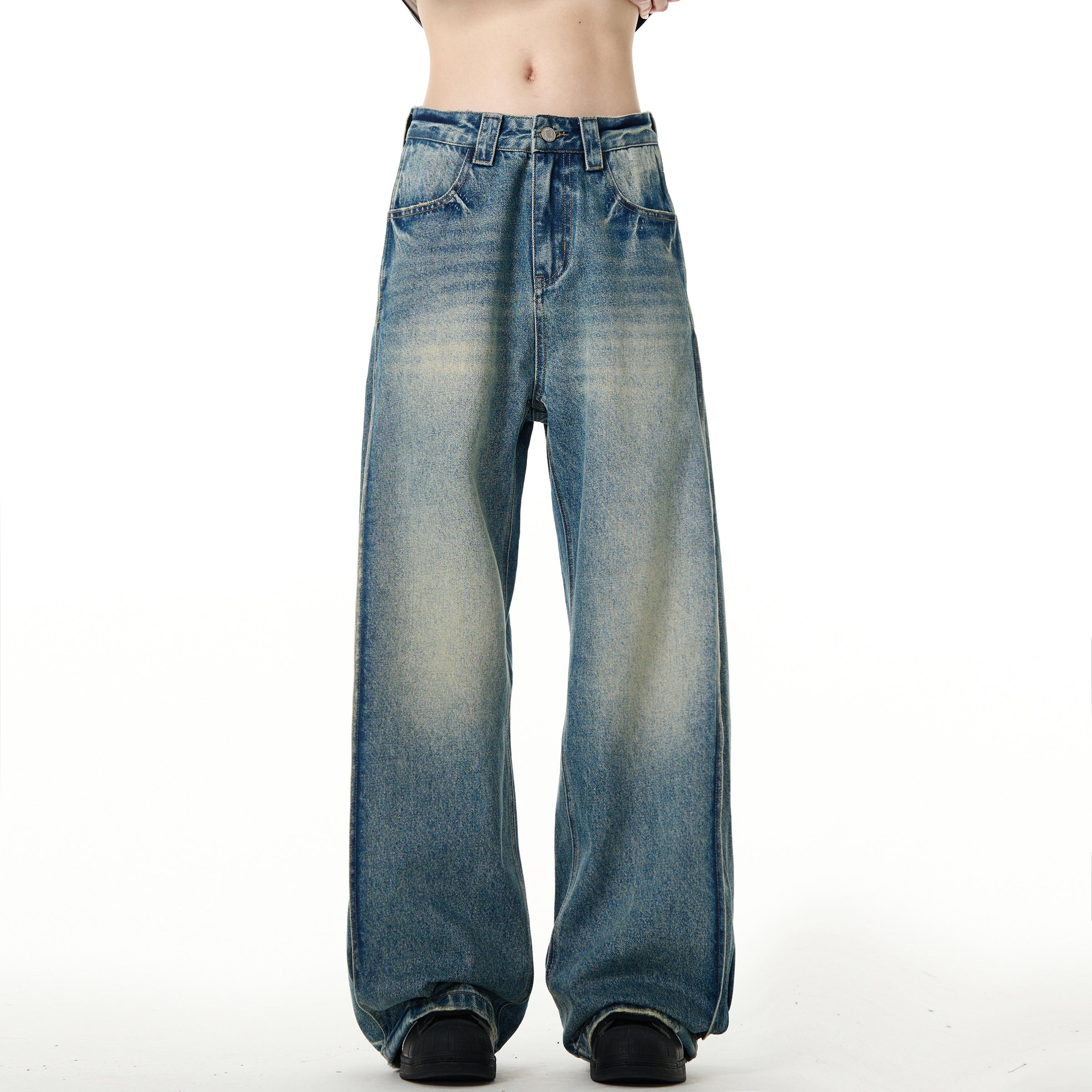 MADWITCH PATCHWORK JEANS #WH6955