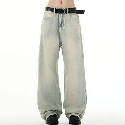 MADWITCH ACID WASHED VINTAGE JEANS #D3313-1