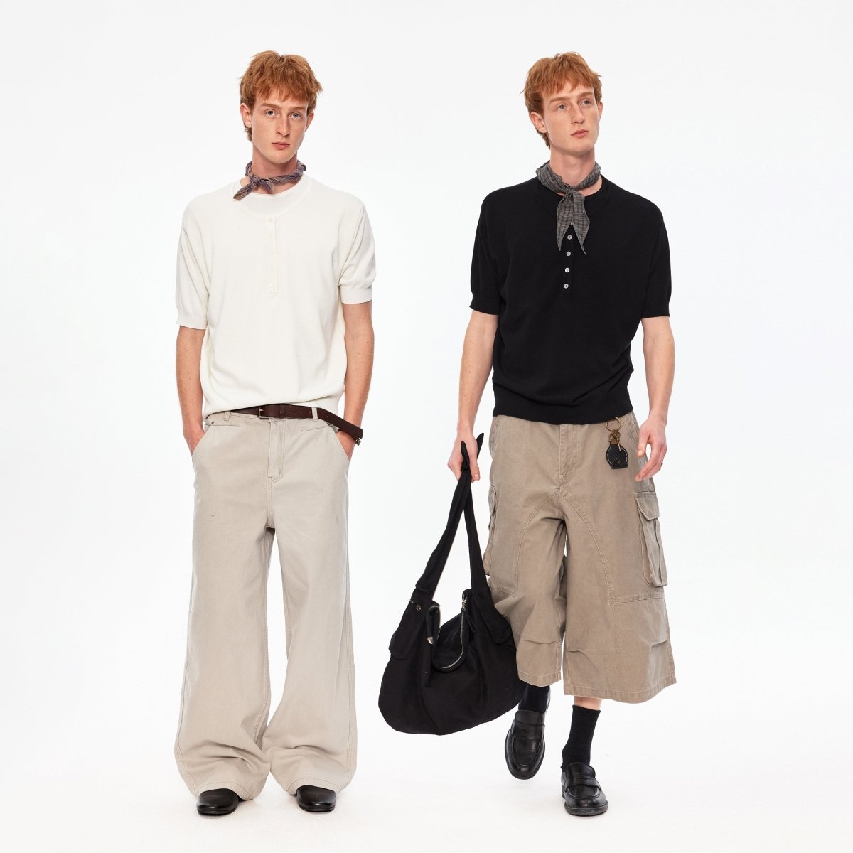 MADWITCH HERITAGE DOUBLE COLLAR TEE MY611 - MadWitch Store