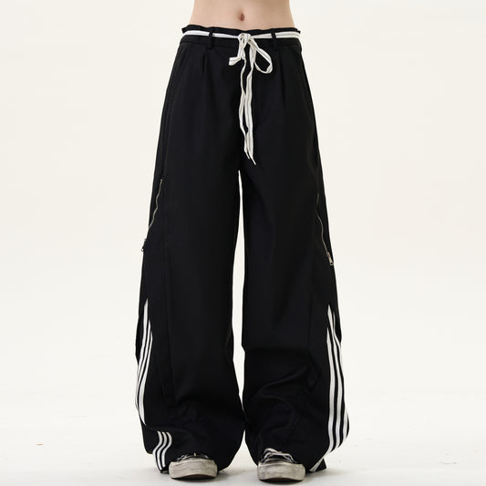 MADWITCH SIDE ZIPPER CASUAL PANTS #NR1249