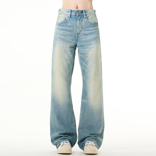 MADWITCH HIGH WAIST SLIM FIT JEANS #BR002