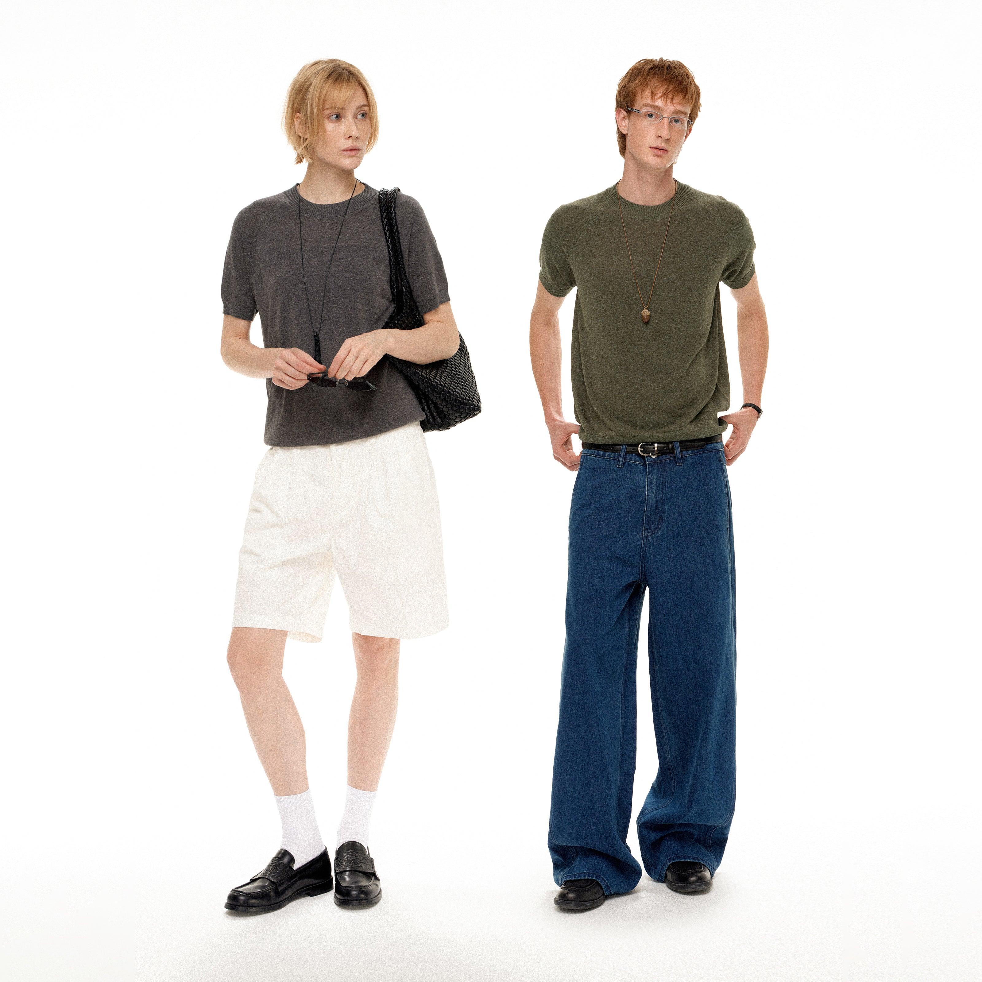 MADWITCH HERITAGE LINEN KNIT TEE #86119