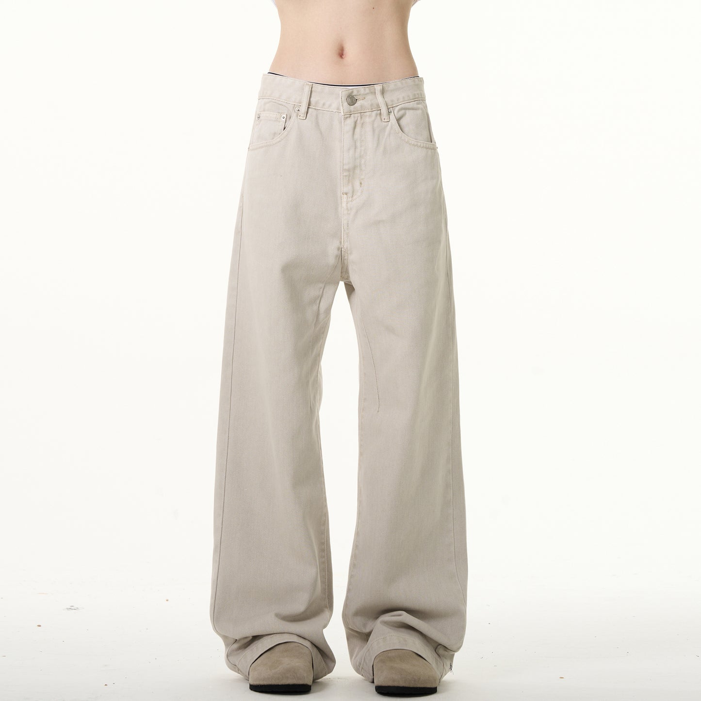 MADWITCH TRADITIONAL SLIM FIT CASUAL PANTS #G6319-2