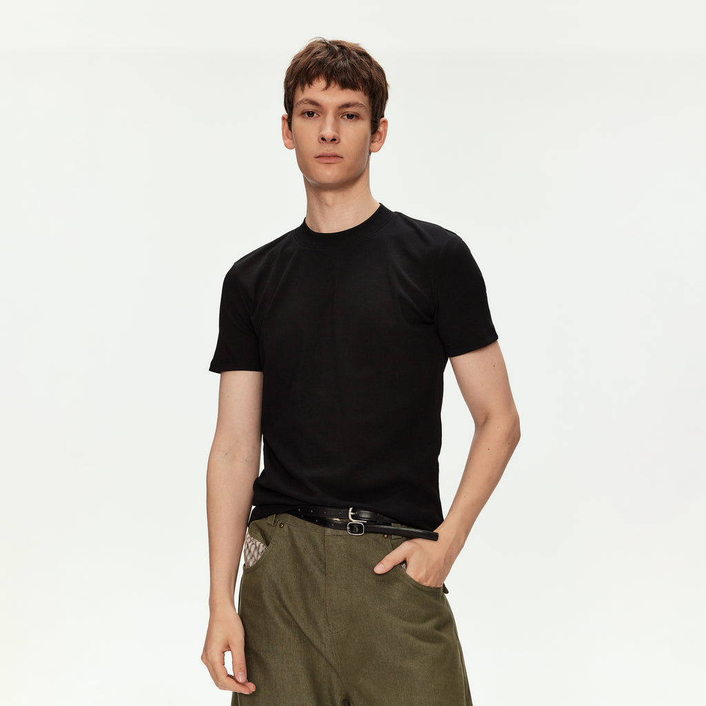 MADWITCH BASIC CREW NECK TEE #AW26088