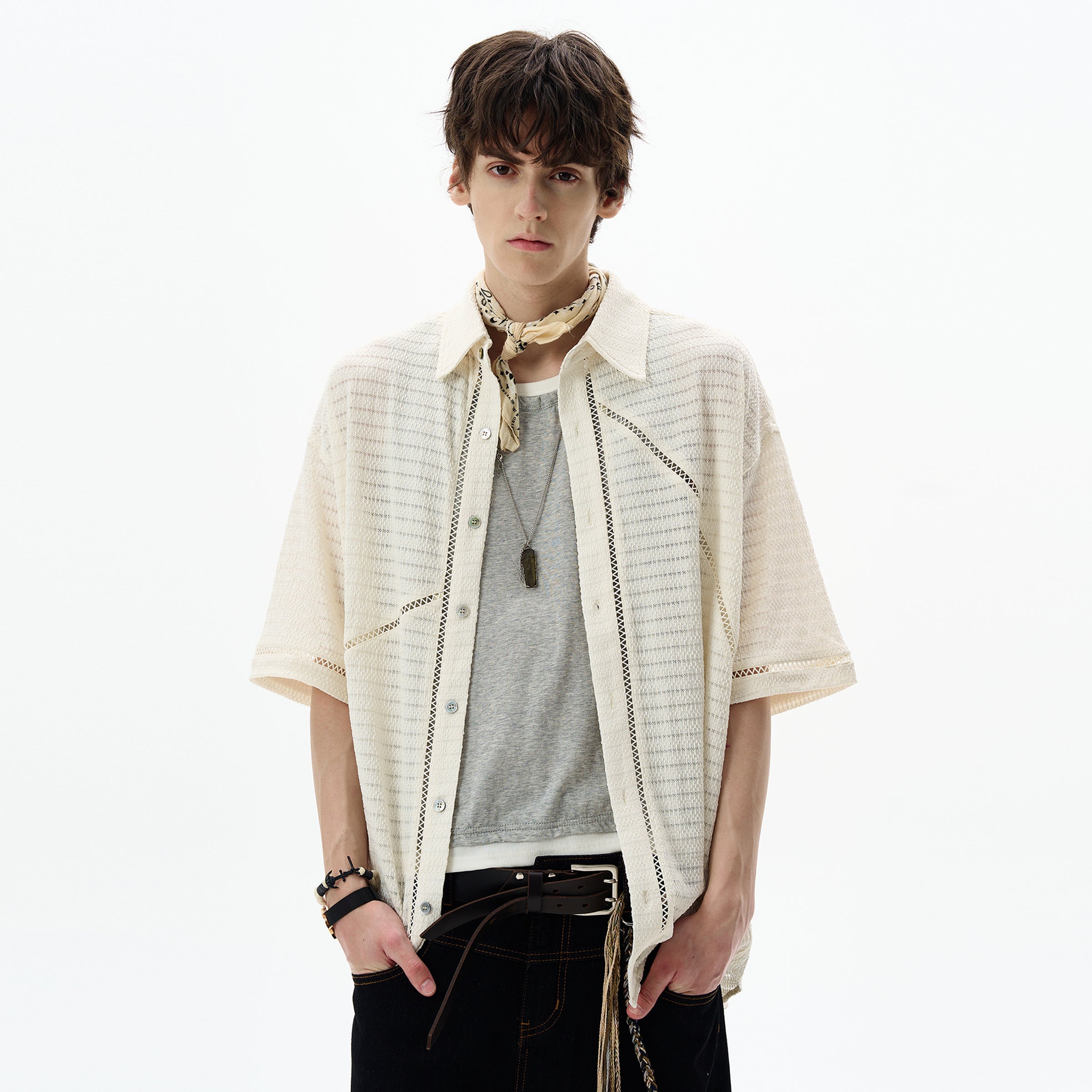 MADWITCH OVERSIZED POPLIN SHIRT #880283